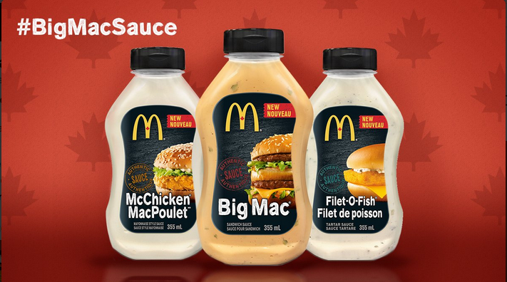 Illustratie voor: Big Mac, McChicken en Filet-O-Fish saus zijn straks verkrijgbaar in de supermarkt!