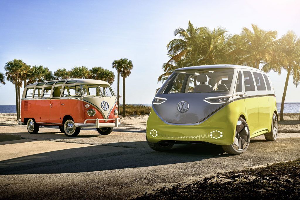 Illustratie voor: Dit ‘Volkswagen busje’ heeft een futuristische look en veel comfort!