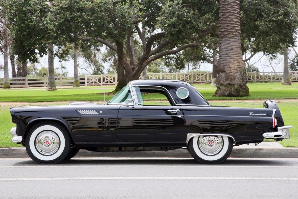 1956 Raven Black Ford Thunderbird