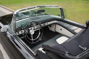 1956 Raven Black Ford Thunderbird