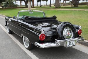 1956 Raven Black Ford Thunderbird