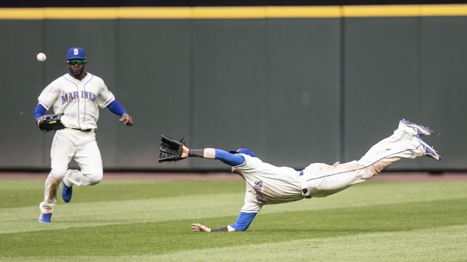 seatle mariners mitch haniger snoekduik