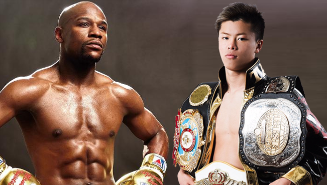 Floyd Mayweather vs Tenshin Nasukawa gewoonvoorhem header goed