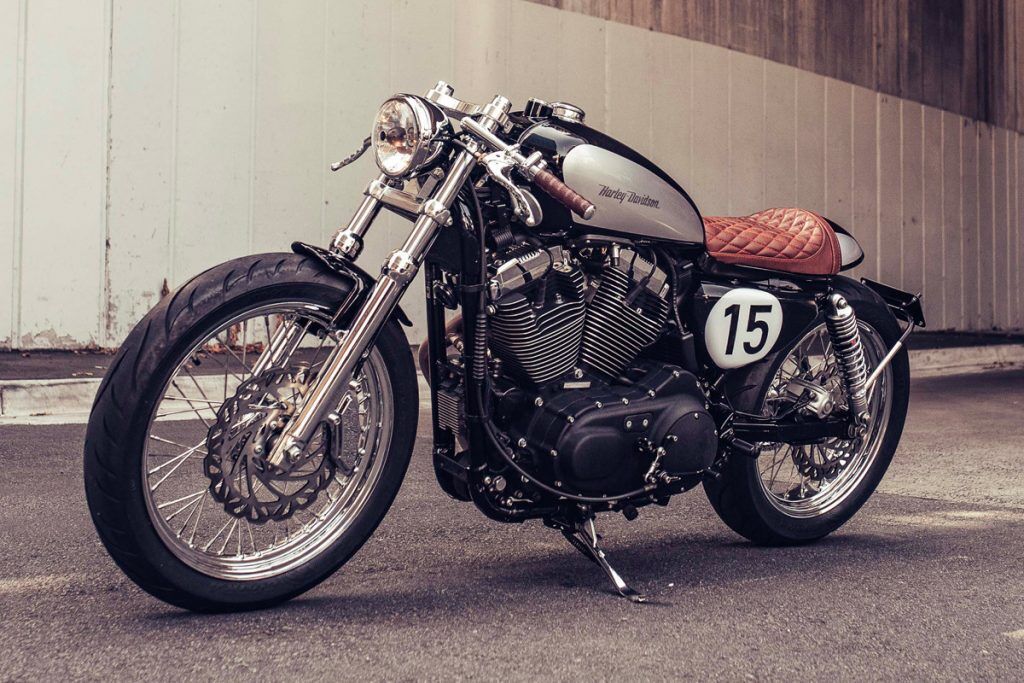 Caféracer XV-Twin 1200 gewoonvoorhem