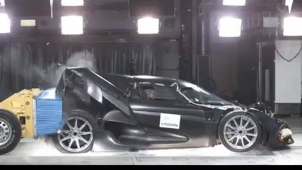 Koenigsegg crashtest