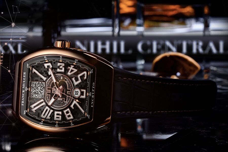 Bitcoin horloge Franck Muller