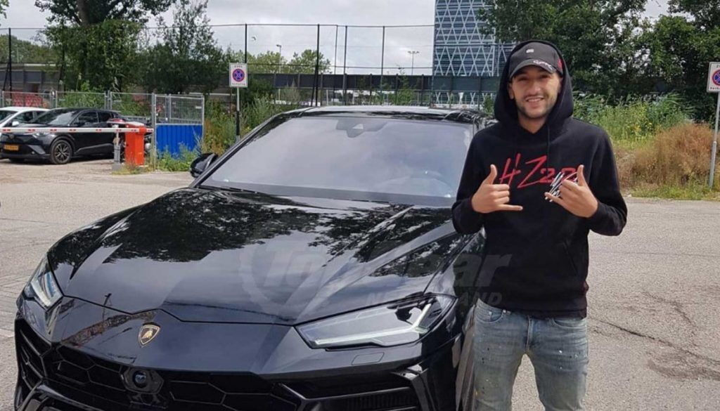 Hakim Ziyech Lamborghini Urus 1