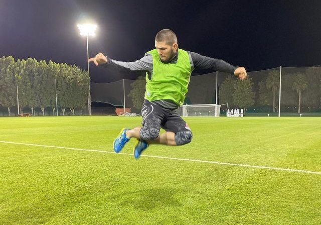 Khabib Nurmagomedov voetbal