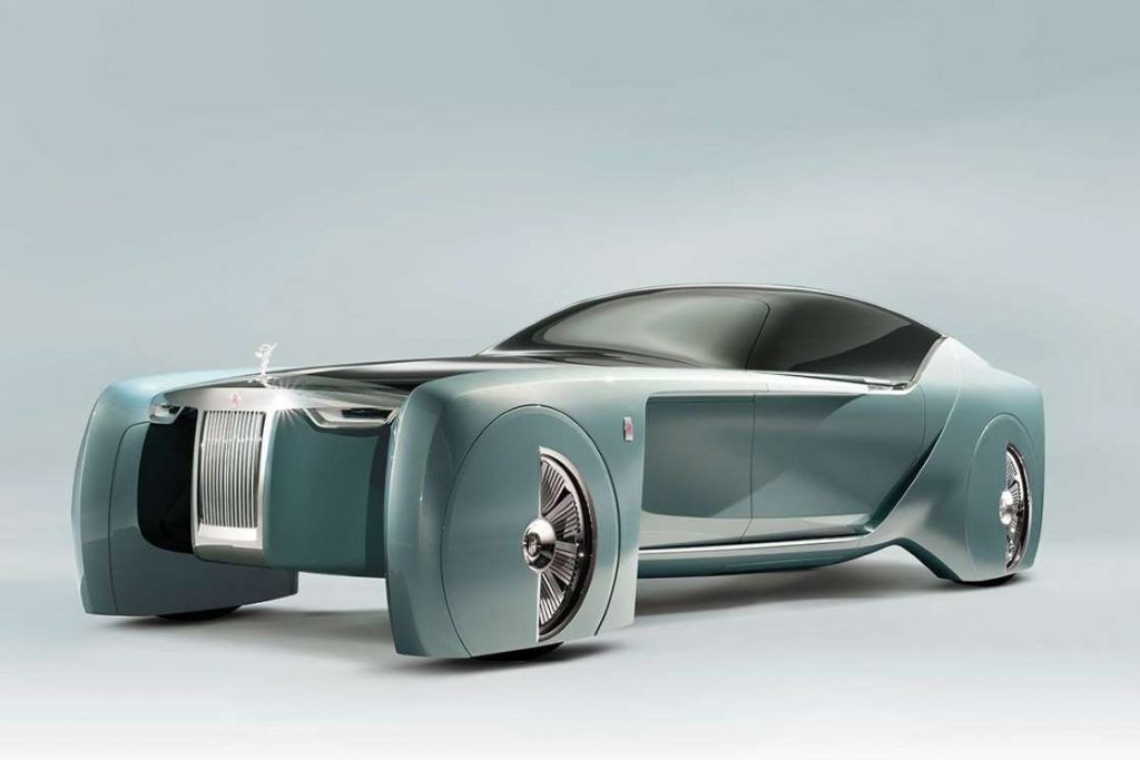 Silent Shadow de eerste elektrische auto van Rolls Royce