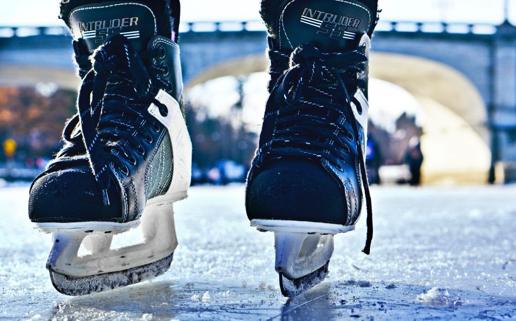 Calorieën verbranden met schaatsen