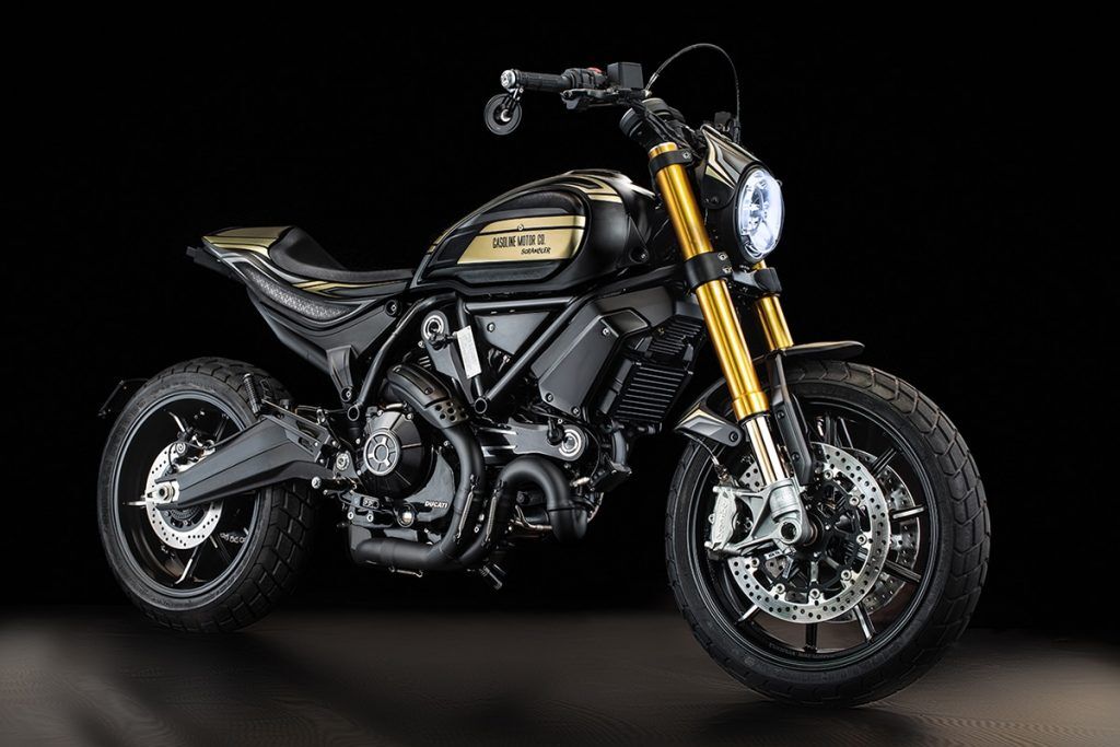 Ducati Scrambler custom motor