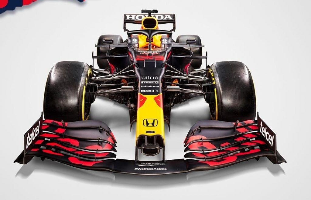 de nieuwe auto van Max Verstappen