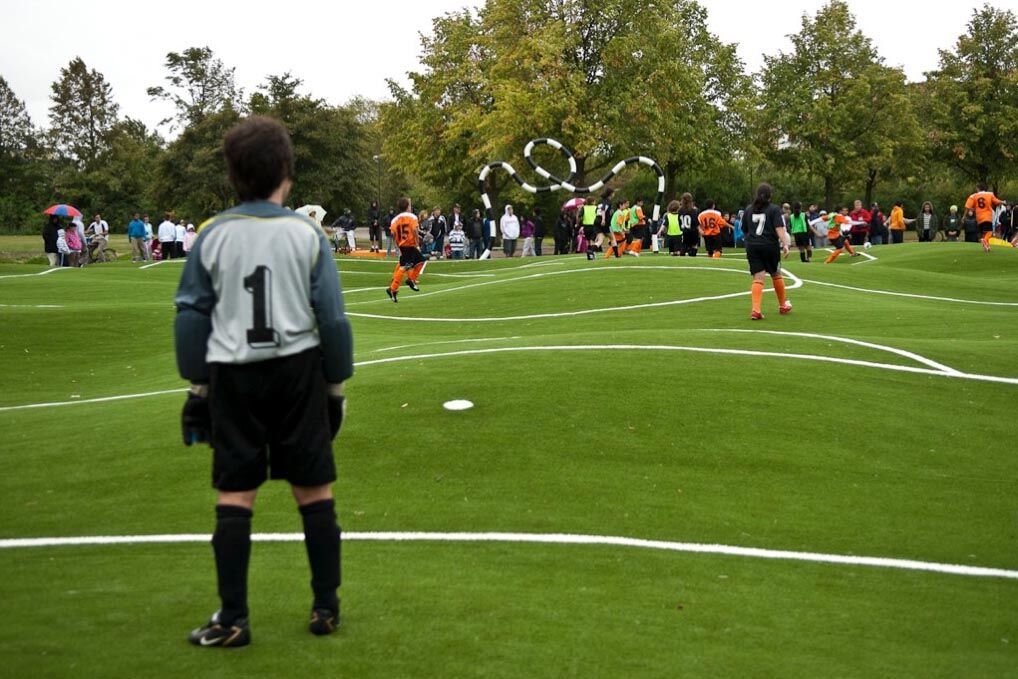 voetbalveld Zweden