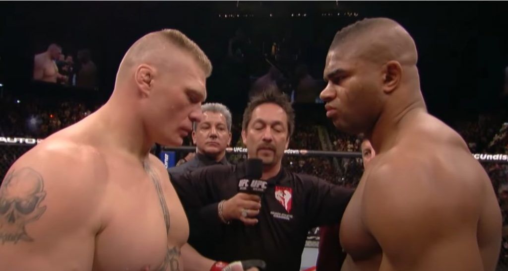 Alistair Overeem Brock Lesnar UFC