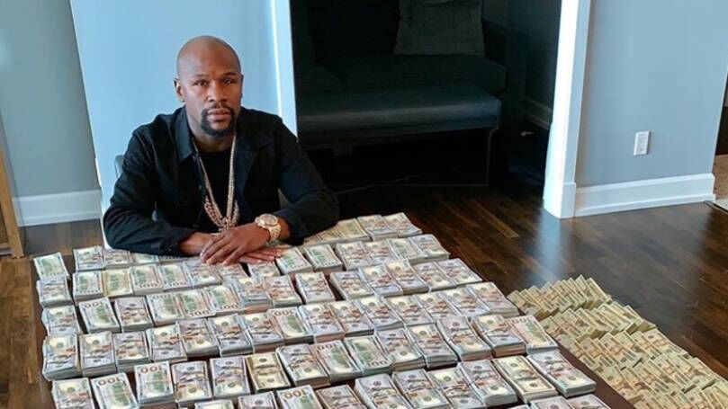 Floyd Mayweather Rashed Belhasa