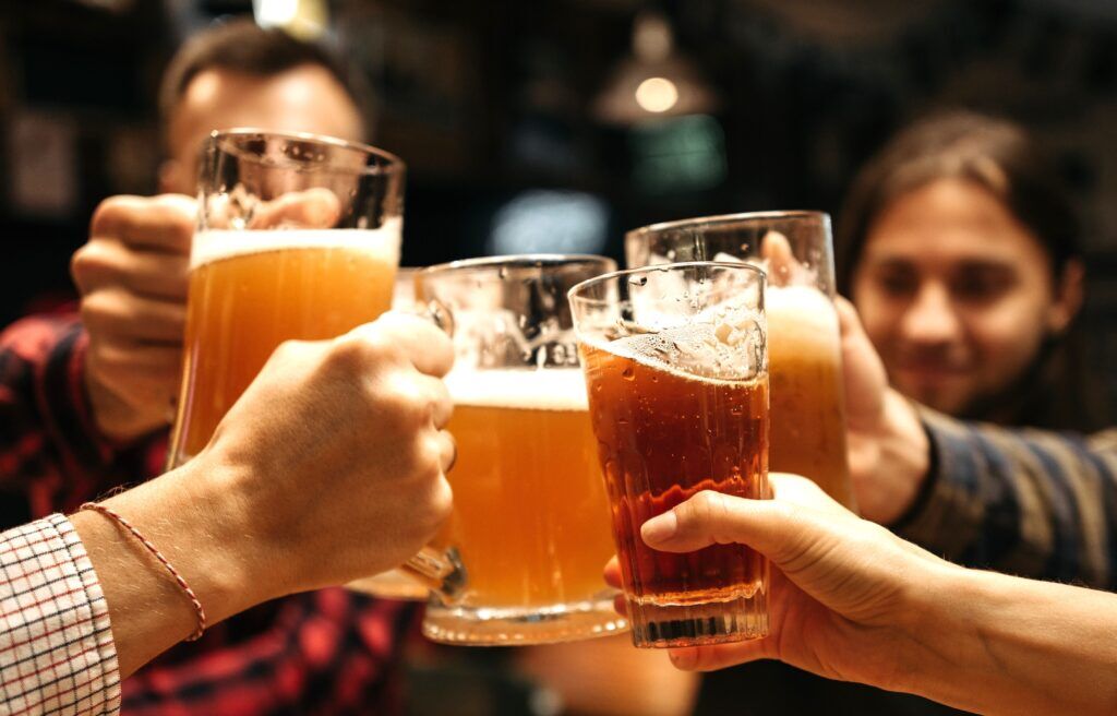 bier drinken voetbal gezond