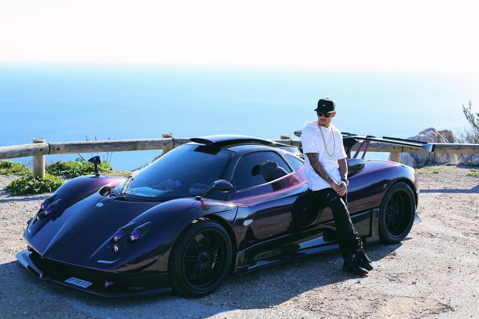 voormalige Pagani Zonda 760 LH van Lewis  Hamilton