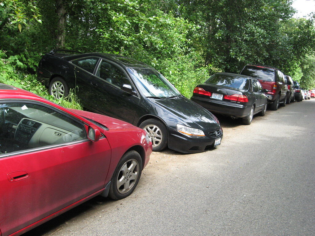 foutgeparkeerde auto