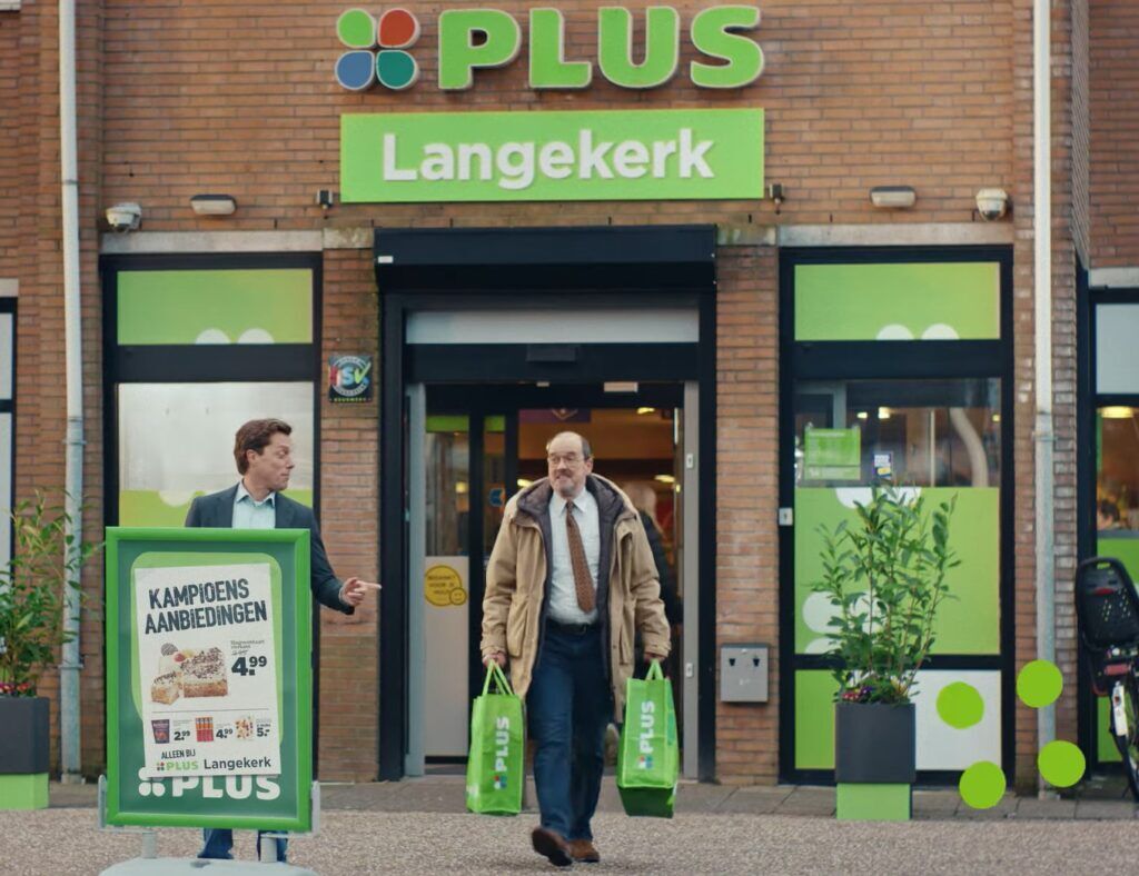 Eten in de supermarkt