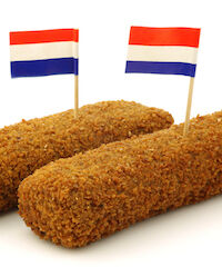 Illustratie voor: Eindelijk: We hoeven vanaf nu niet meer te kiezen tussen een kroket of frikandel