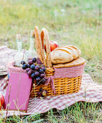 Illustratie voor: Deze lekkere snacks wil je meenemen naar je picknick