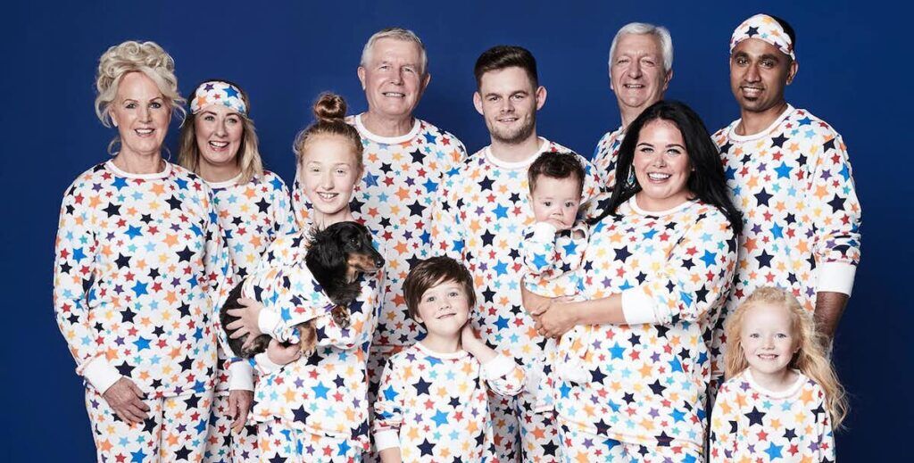 Illustratie voor: OMG: Hier kan je matching pyjama’s kopen voor de hele familie