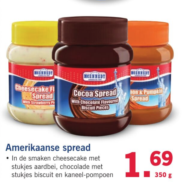 Illustratie voor: Vergeet je goede voornemens, Lidl verkoopt nu cheesecake spread