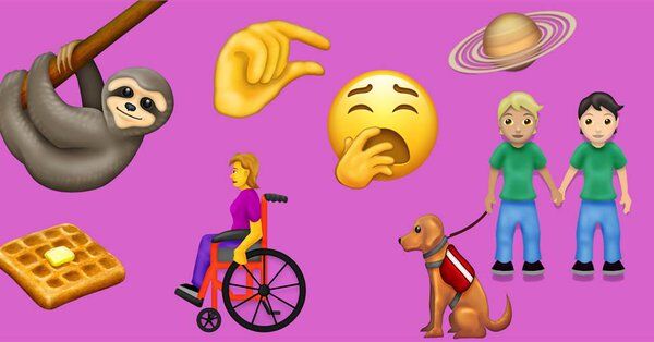 Illustratie voor: YAS: Dit zijn de 230 nieuwe emoji’s die je bijna kunt gebruiken