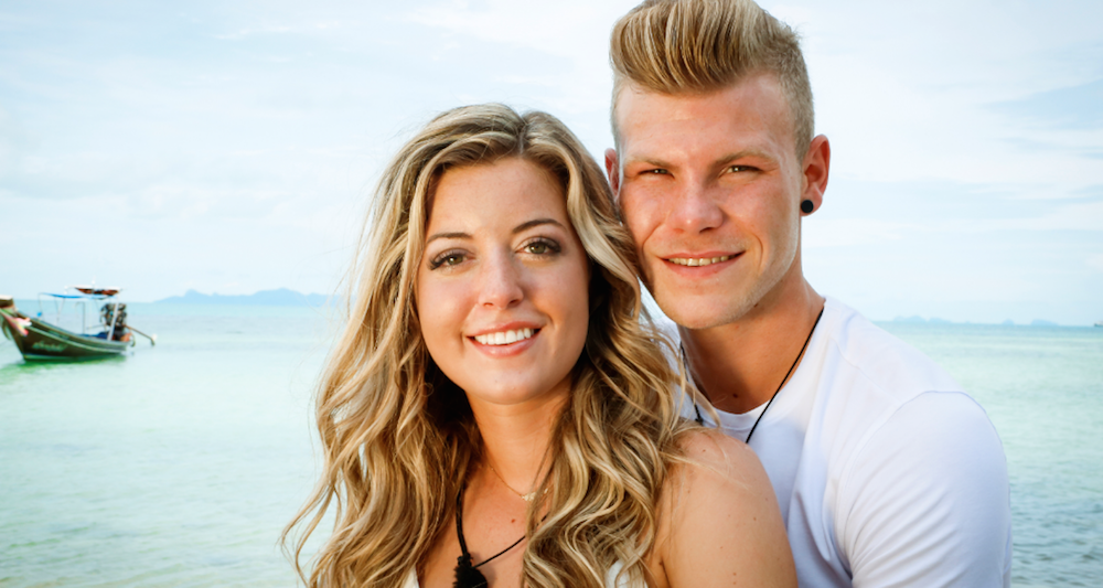 Illustratie voor: Bewijs: Temptation Island’s Heikki en Milou zijn nog samen