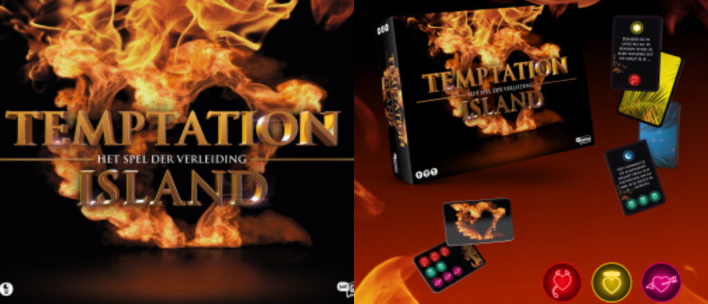 Illustratie voor: Let the games begin! WIN het Temptation Island bordspel