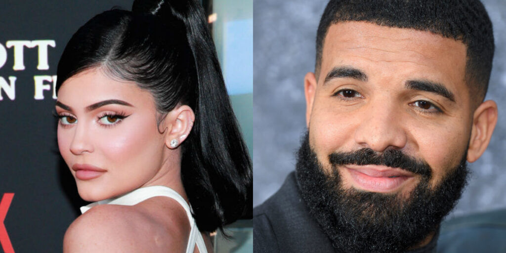 Illustratie voor: Het lijkt erop dat Kylie Jenner en Drake aan het daten zijn