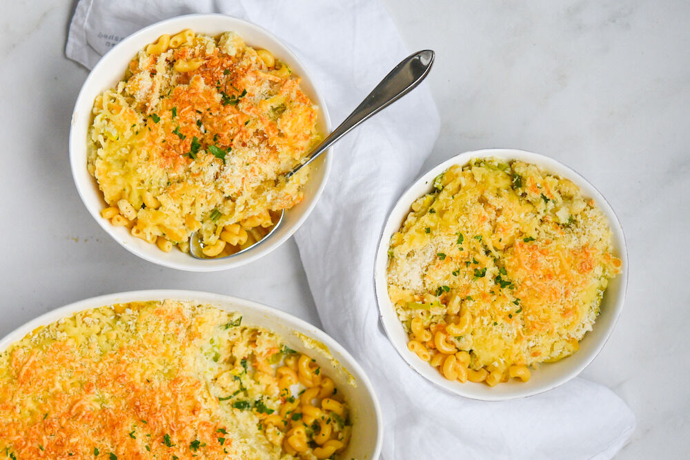 Illustratie voor: Mac ‘n cheese recept: zo maak je ‘m compleet vegetarisch