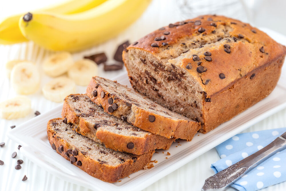 Illustratie voor: Met dit bananenbrood recept ben jij binnen vijf minuten ready to go