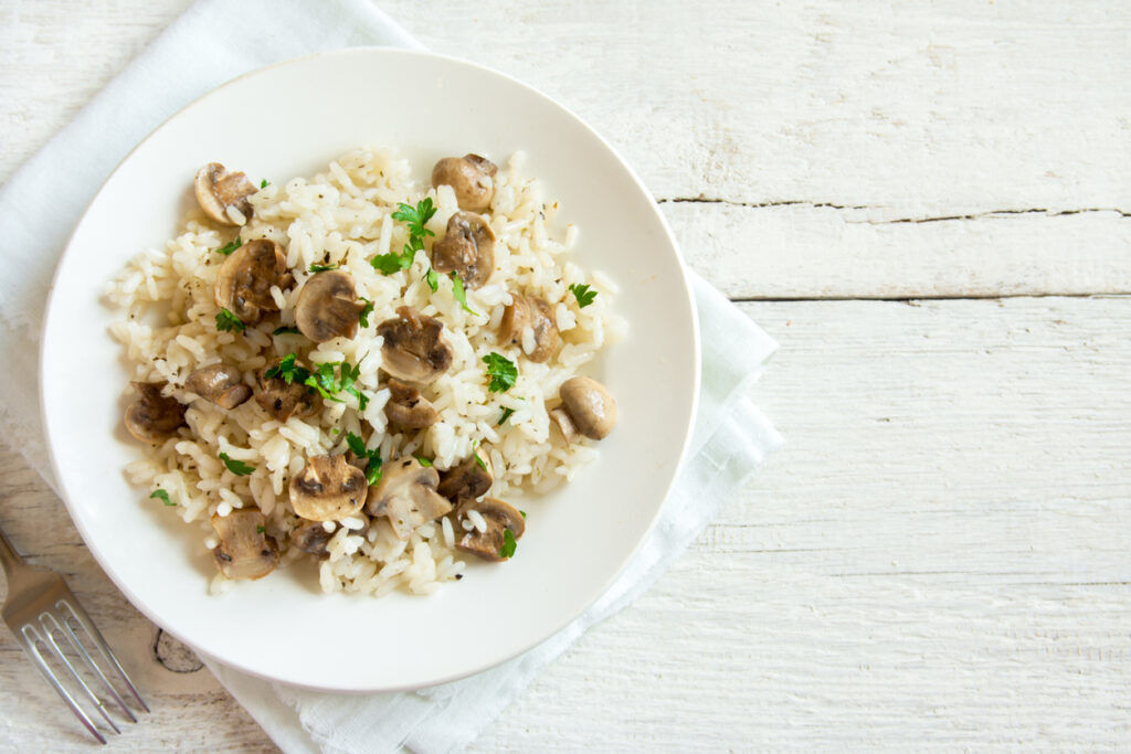 Illustratie voor: 3x heerlijke risotto recepten die je sowieso wilt proberen