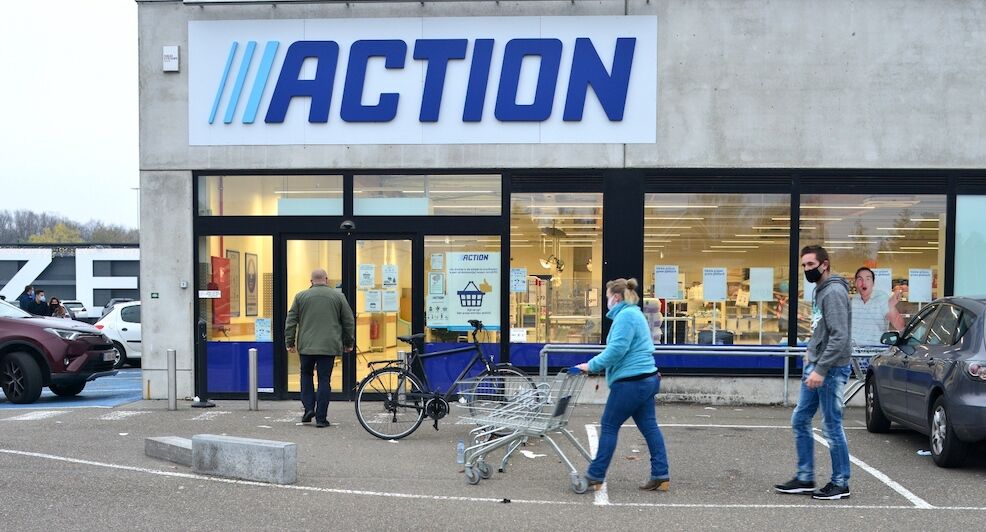 jaar lang gratis shoppen Action