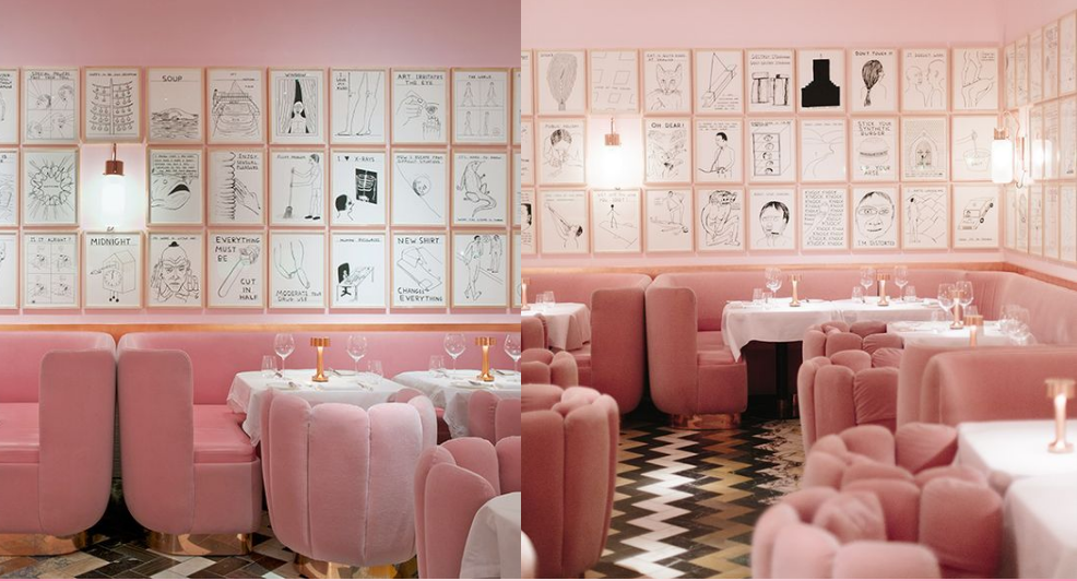 Pink restaurants