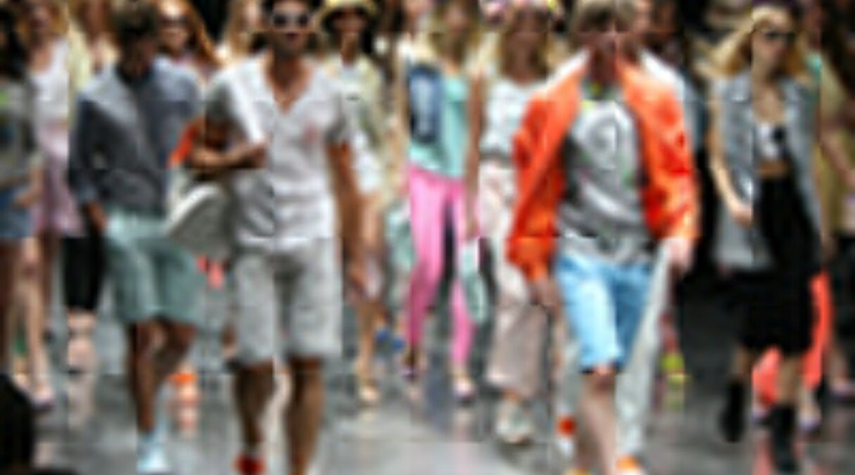 Illustratie voor: C&A modeshow lente/zomer 2013