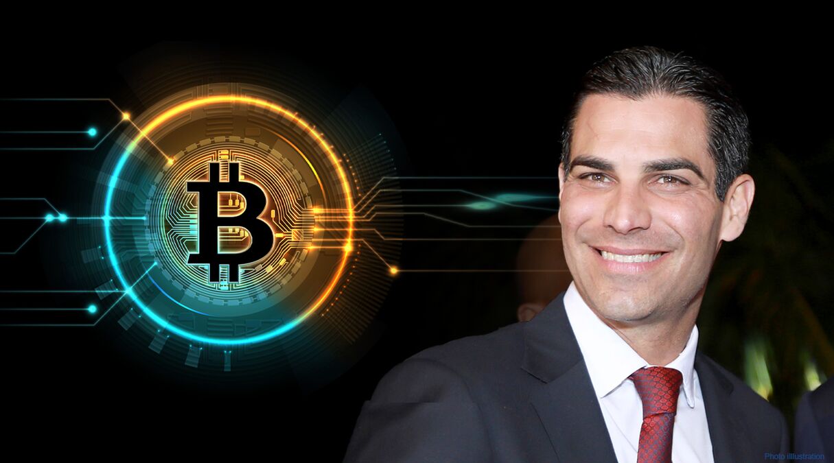 Illustratie voor: Burgemeester Miami accepteert campagne donaties in Bitcoin