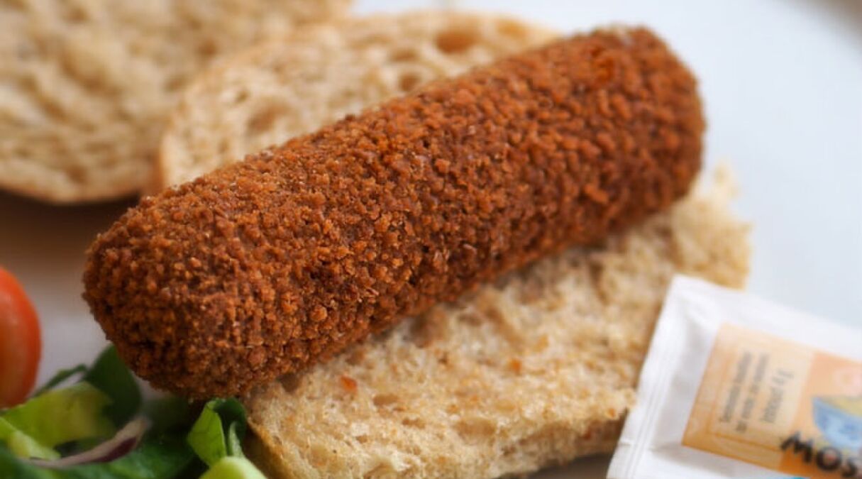 Illustratie voor: Een broodje kroket is net zo gezond als een broodje kaas