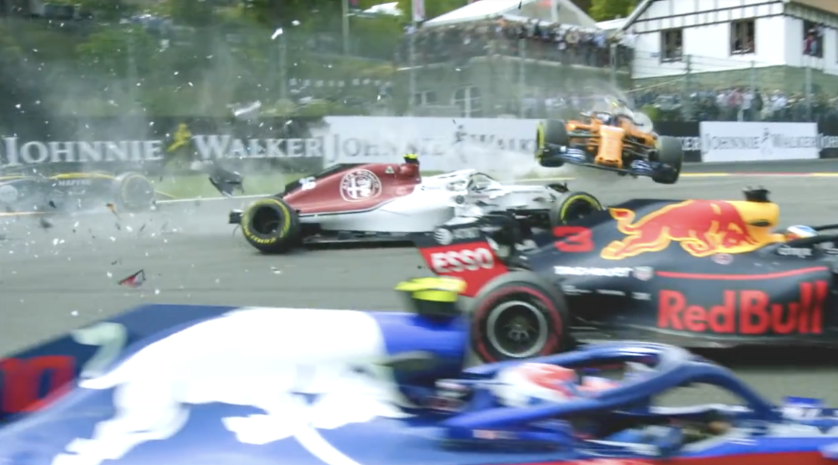 Formula 1 Crashes Compilatie Gewoonvoorhem