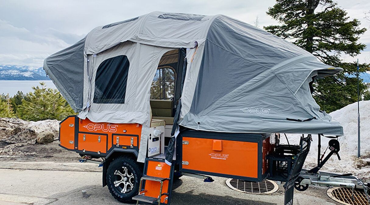 opblaasbare camper