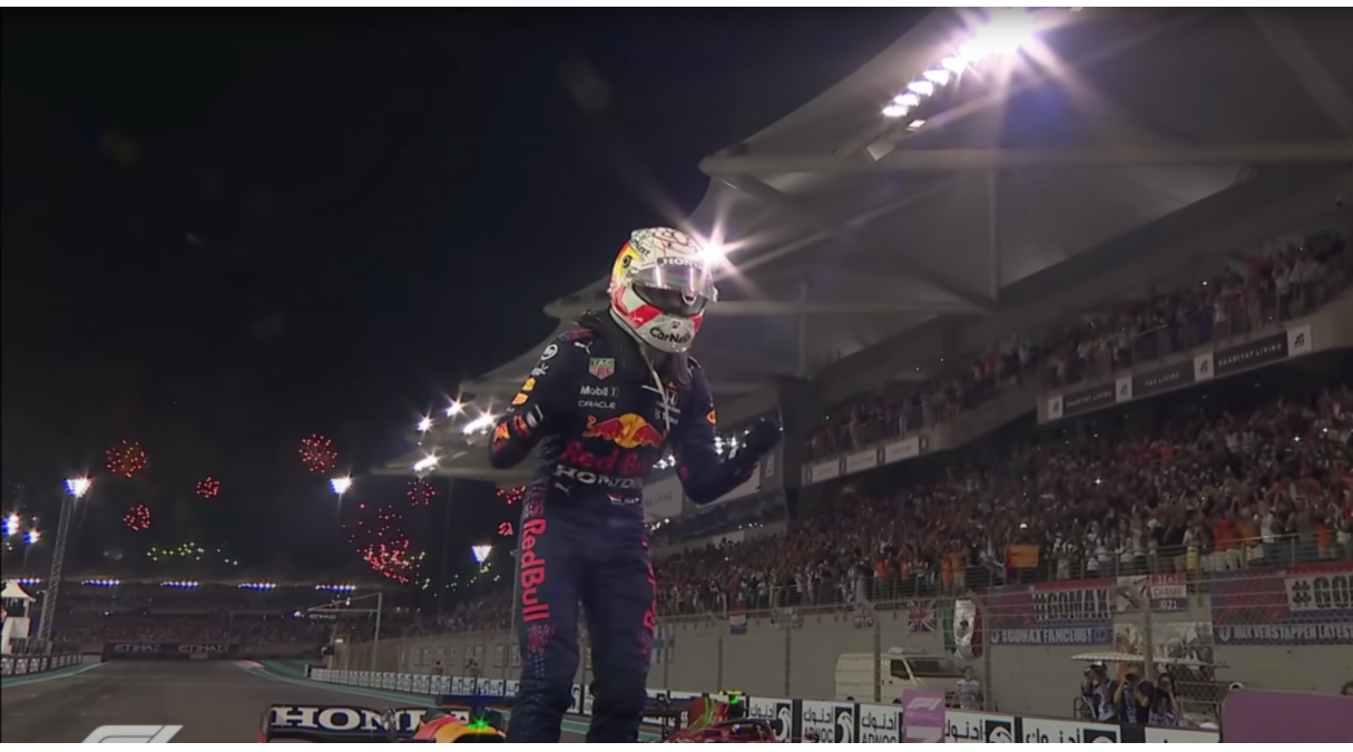 Max Verstappen uitgereikt uitreiking