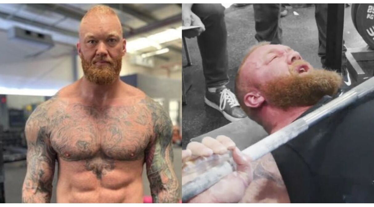 Hafthor Björnsson blessure