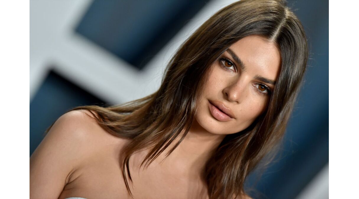 Illustratie voor: Model Emily Ratajkowski gaat voor een hele andere haarkleur