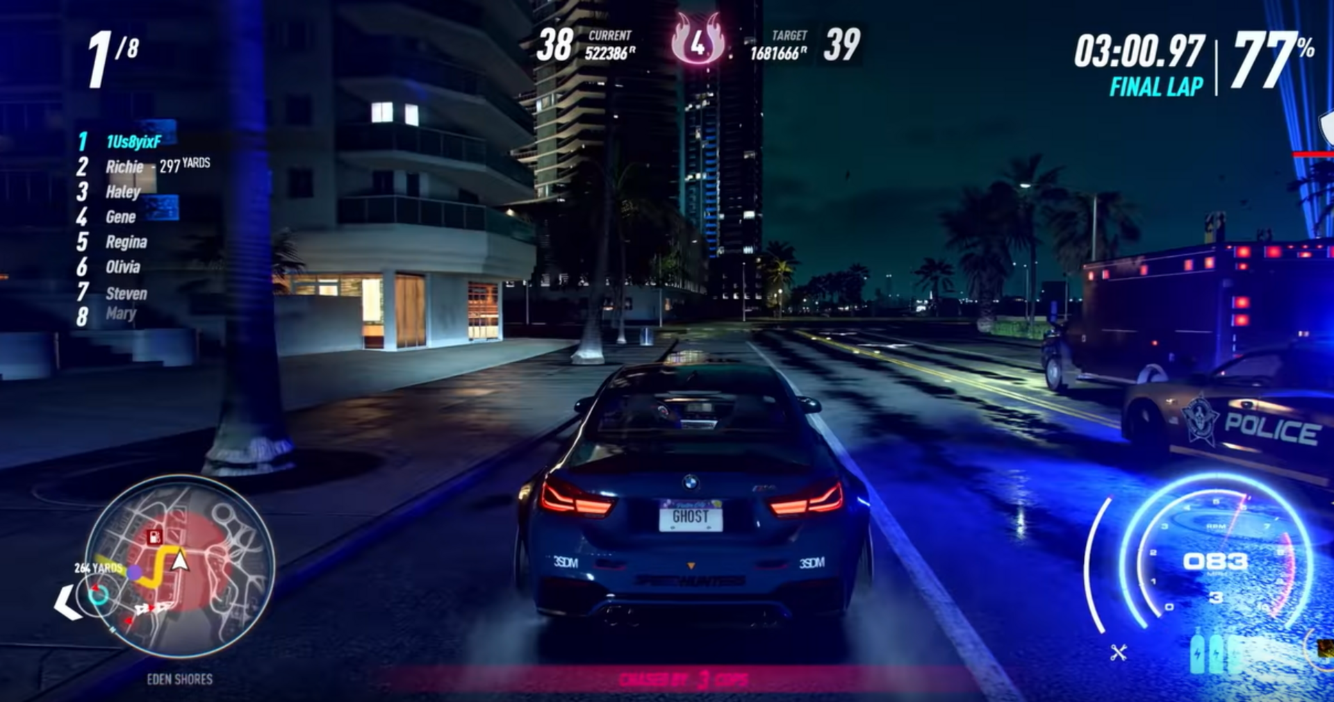 Gameplay Need for Speed Heat