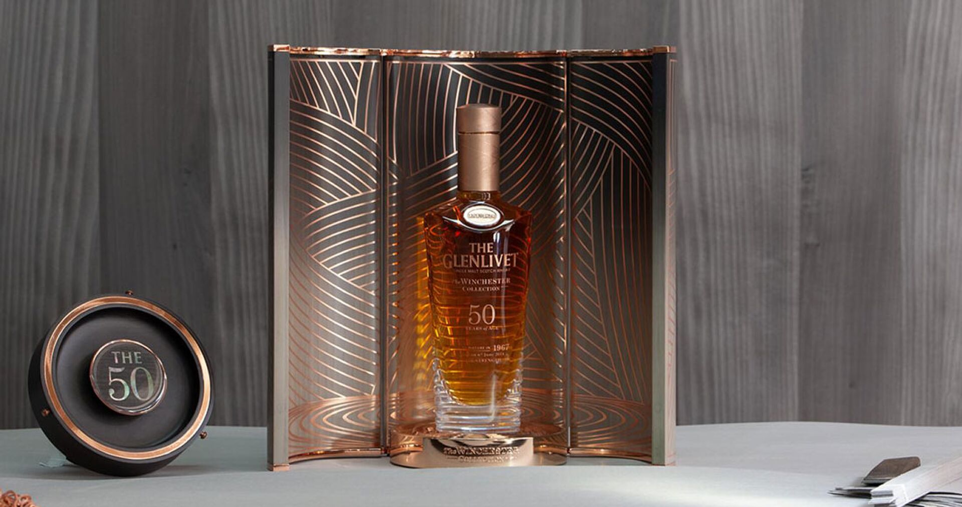 50-jarige whisky van Glenlivet Gewoonvoorhem