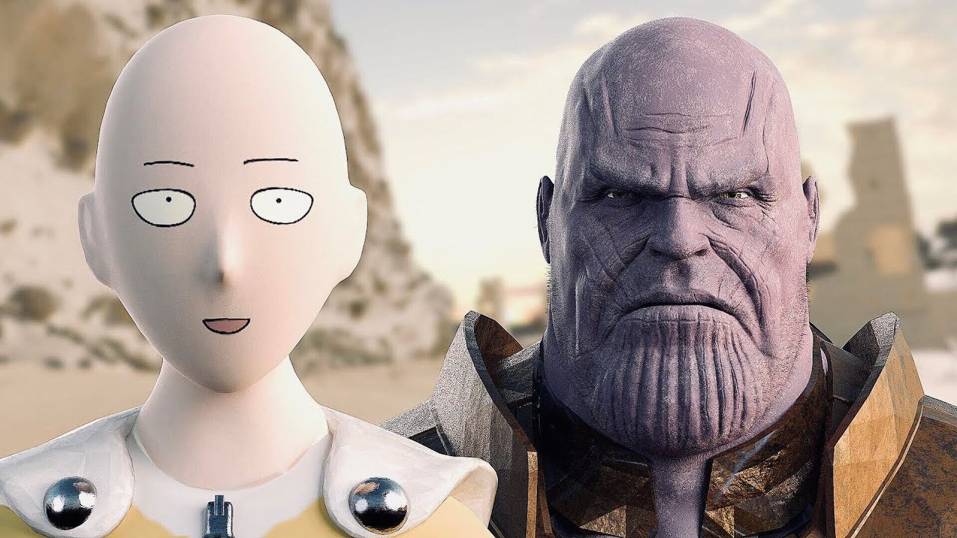 One-Punch Man Thanos Mightyraccoon