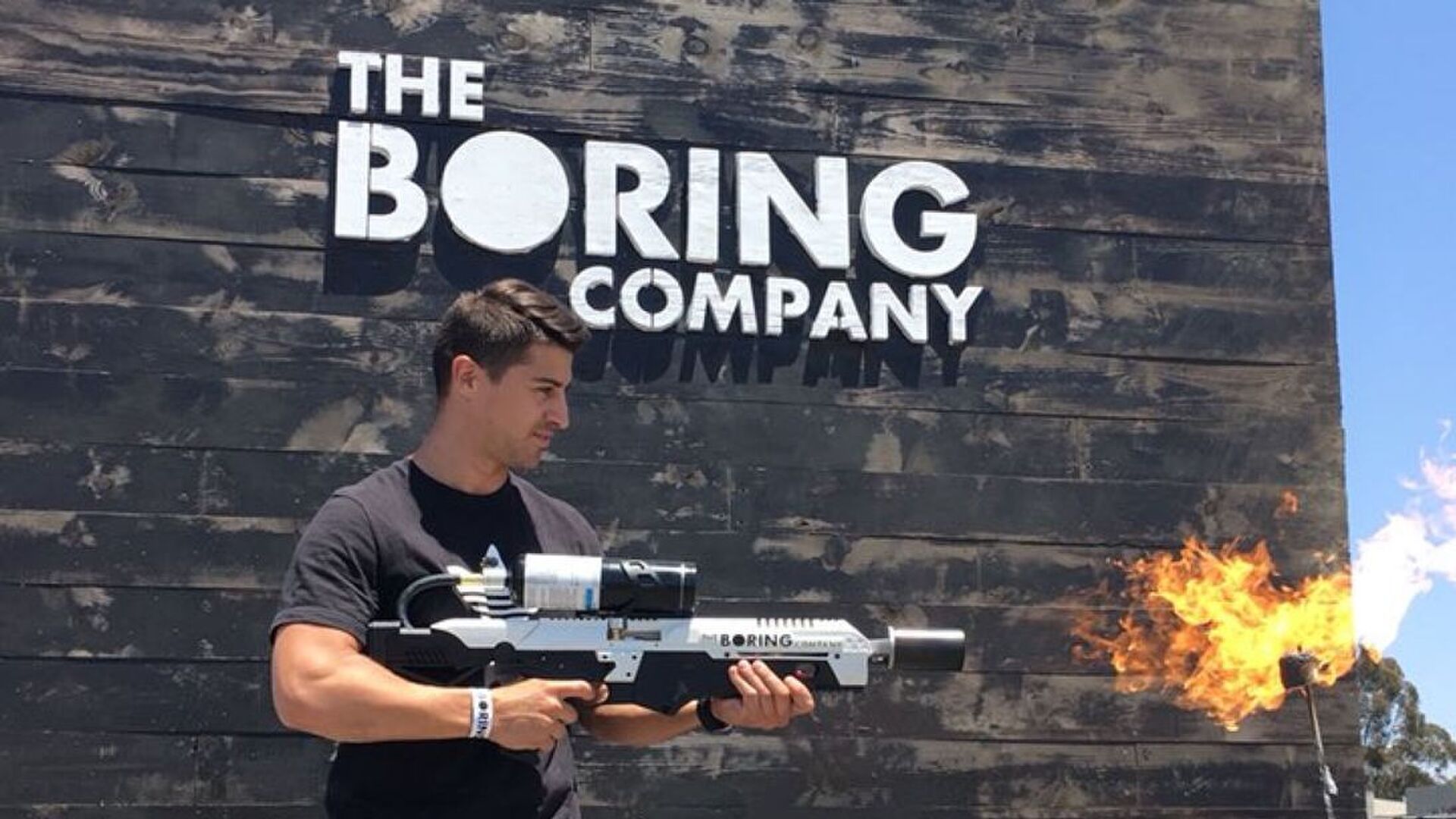 Vlammenwerper The Boring Company