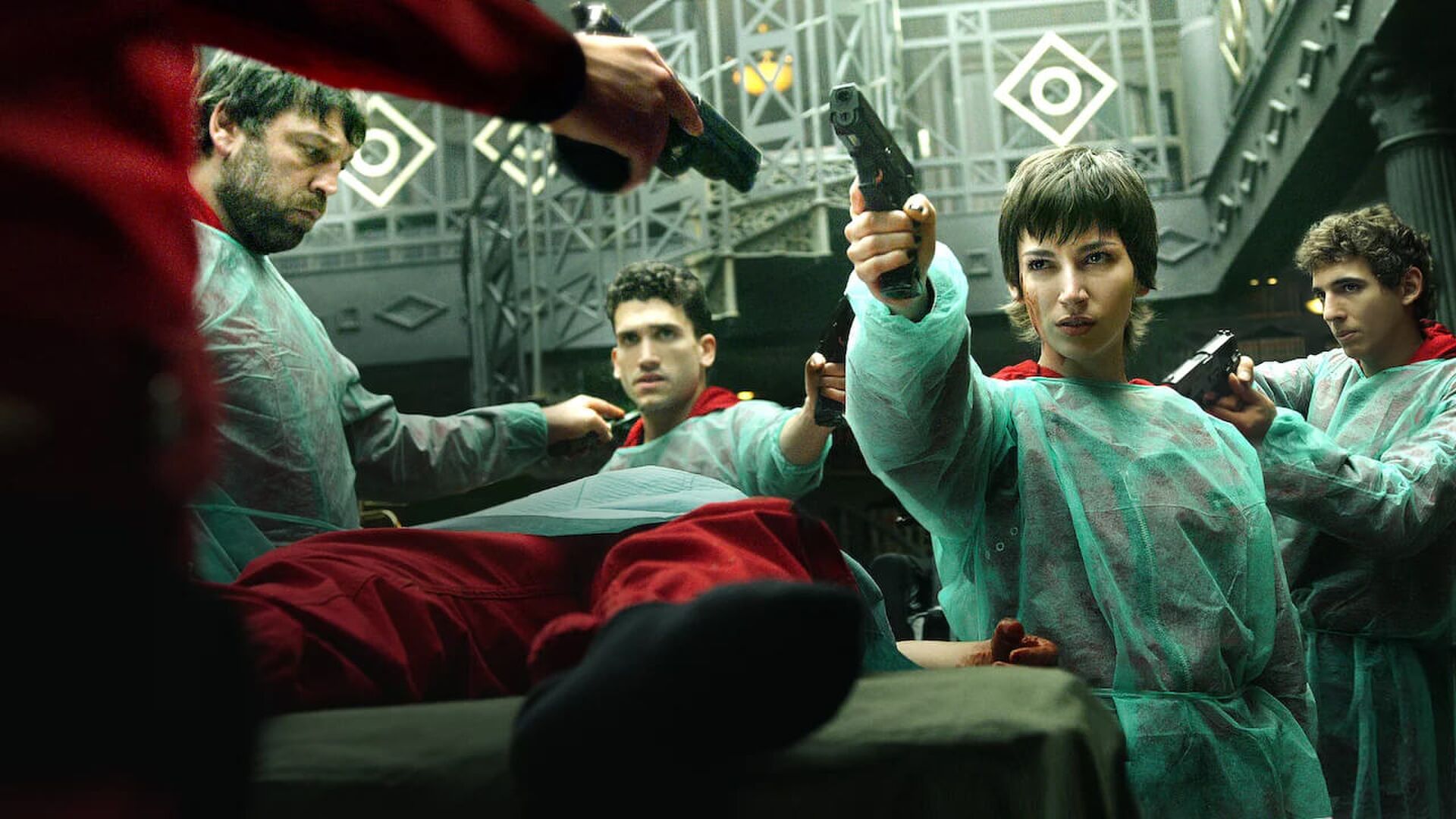 la casa de papel opgenomen