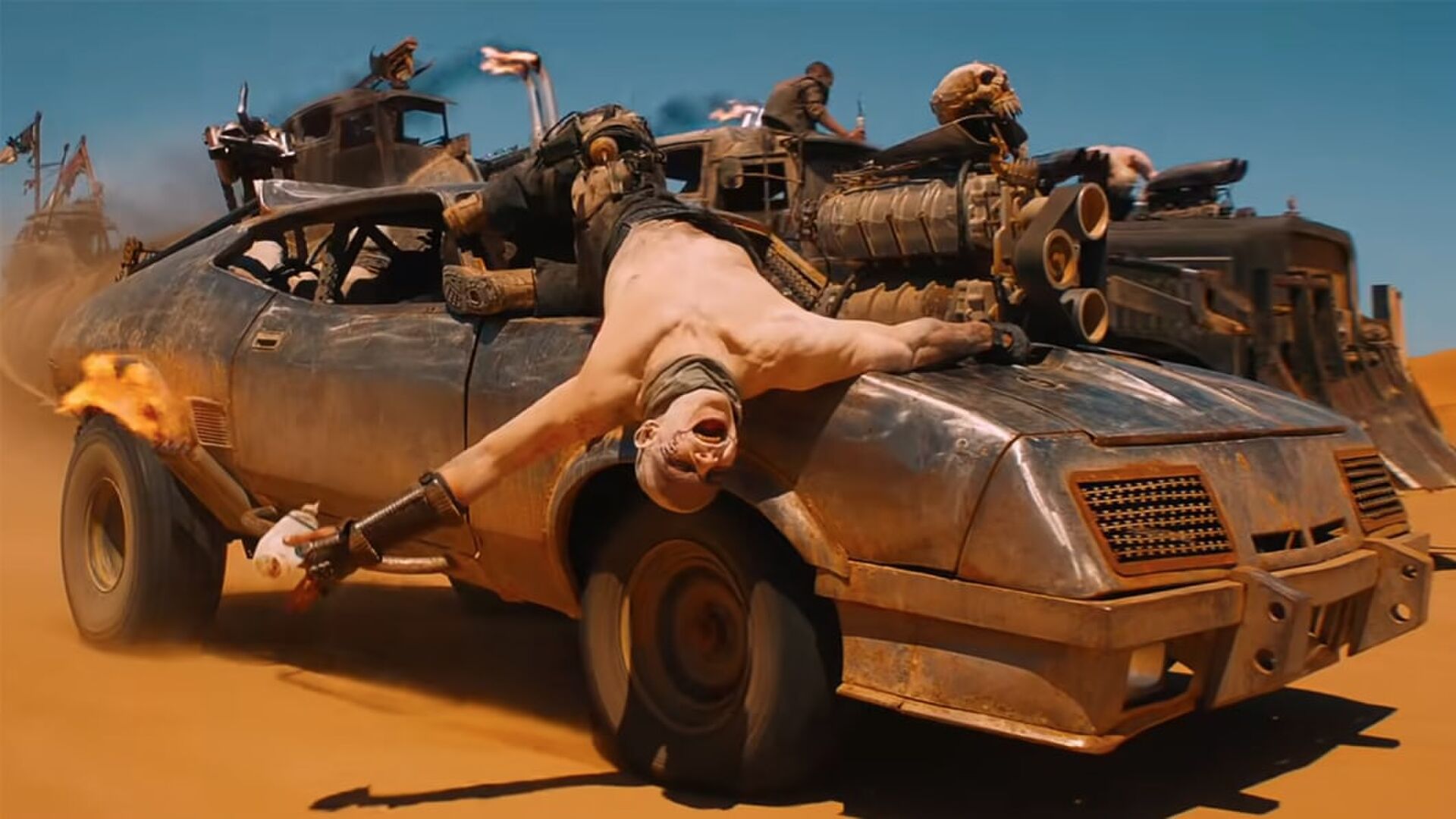 auto's Mad Max geveild